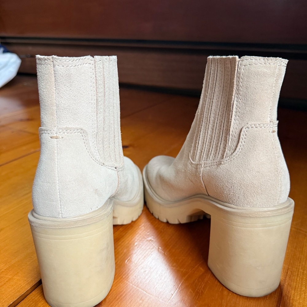Dolce Vita Taupe Boots Size 6.5 - Picture 5 of 6